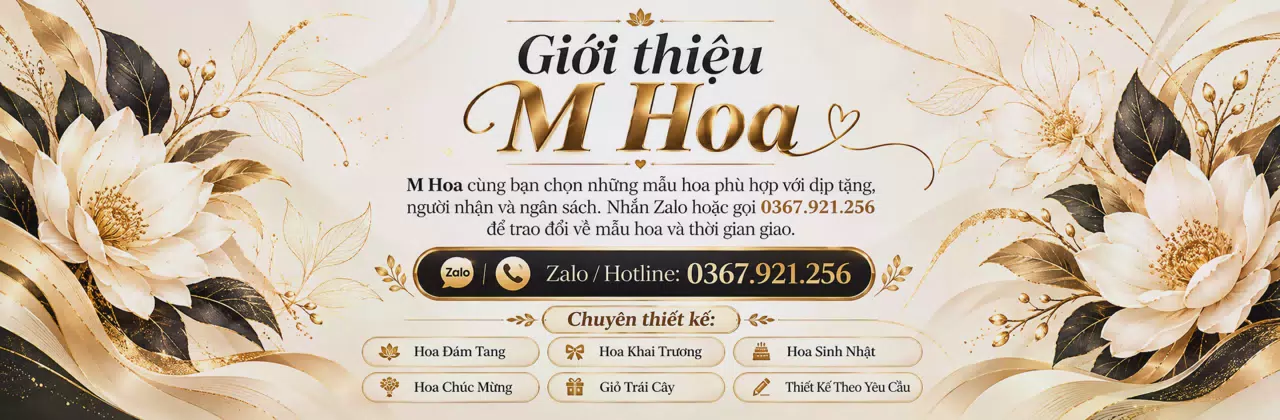 Ảnh bìa Shop hoa tươi Xã Tân Hội An Giang - Gói ghém những lời muốn gửi